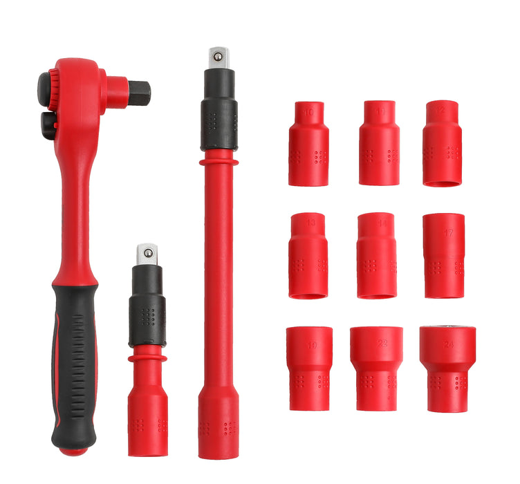 Sidchrome 37 Piece 1/4 & 1/2″ Drive Metric & AF Socket Set - SCMT19130 – Autotech Tools Sidchrome 37 Piece 1/4 & 1/2″ Drive Metric & AF Socket Set - SCMT19130 – Autotech Tools