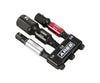 3-Piece 3-Inch Impact Grade Socket Adapter Set with Color Sleeve