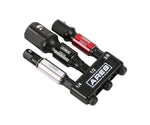 3-Piece 3-Inch Impact Grade Socket Adapter Set with Color Sleeve