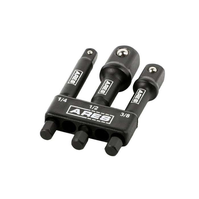 ARES 22022 - 3-Inch Impact Grade Socket Adapter Set