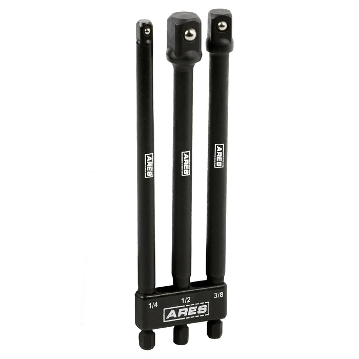 ARES 22023 - 6-Inch Impact Grade Socket Adapter Set