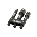 6-Piece 3-Inch and 6-Inch Impact Grade Socket Adapter Set