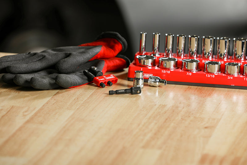 3-Piece 2-Inch Stubby Impact Grade Socket Adapter Set