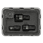 3-Piece Impact Grade Quick Release Bit Holder Set