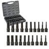 20-Piece 1/2-Inch Drive Master Impact Hex Driver Set