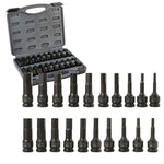 20-Piece 1/2-Inch Drive Master Impact Hex Driver Set