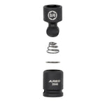 11-Piece Metric Pinless Universal Swivel Impact Socket Set