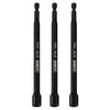 3-Piece 5/16-Inch Magnetic Impact  6-Inch Nut Driver Bit Set