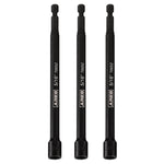 3-Piece 5/16-Inch Magnetic Impact  6-Inch Nut Driver Bit Set
