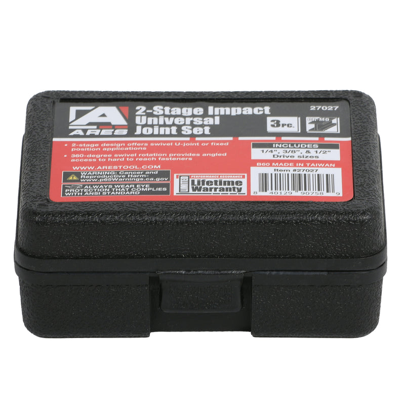 3-Piece 2-Stage Impact Universal Joint Set