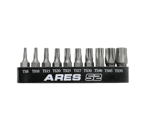 10-Piece 5-Point Torx Plus Tamper Proof Security Bit Set