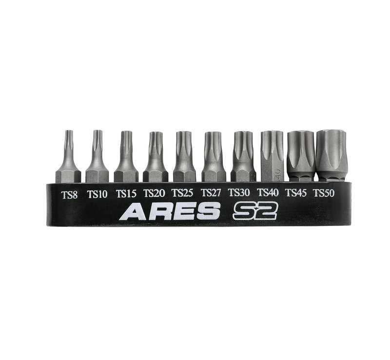 10-Piece 5-Point Torx Plus Tamper Proof Security Bit Set