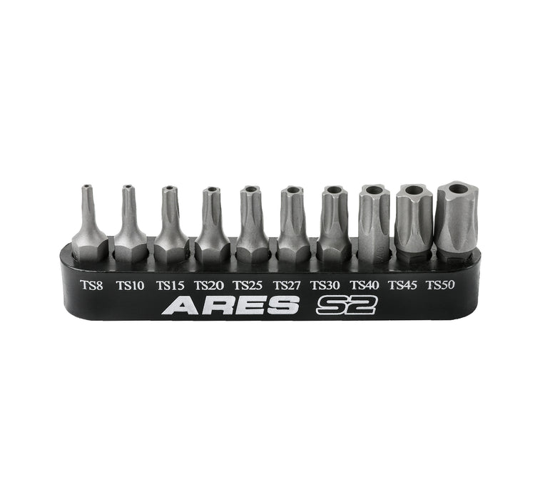 10-Piece 5-Point Torx Plus Tamper Proof Security Bit Set