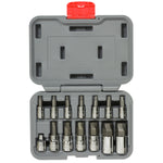 14-Piece SAE Damaged Fastener Remover Hex Bit Socket Set