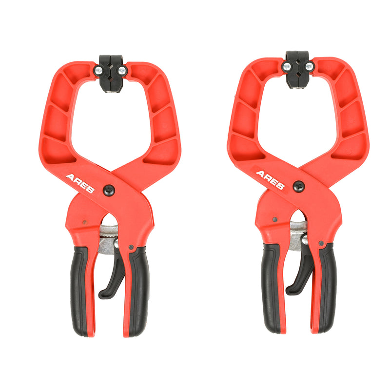 2-Piece 9-Inch Ratcheting Quick Clamp Set