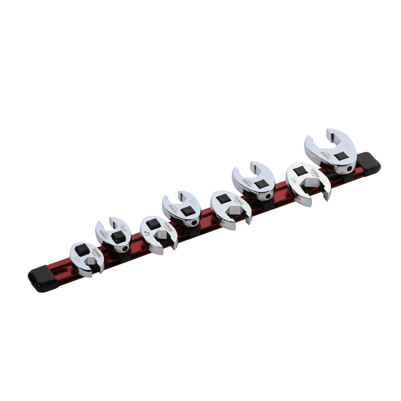 8-Piece SAE Flare Nut Crowfoot Wrench Set
