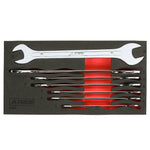 7-Piece Metric Ultra-Thin Profile Double Open-End Wrench Set