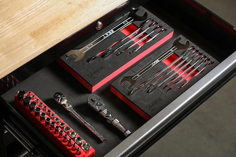 7-Piece Metric Ultra-Thin Profile Double Open-End Wrench Set