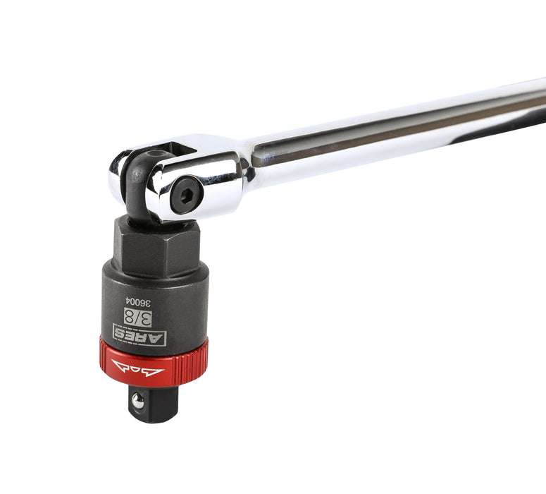 ARES 36004 - Adaptador de barra rompedora con trinquete de accionamiento de 3/8 de pulgada