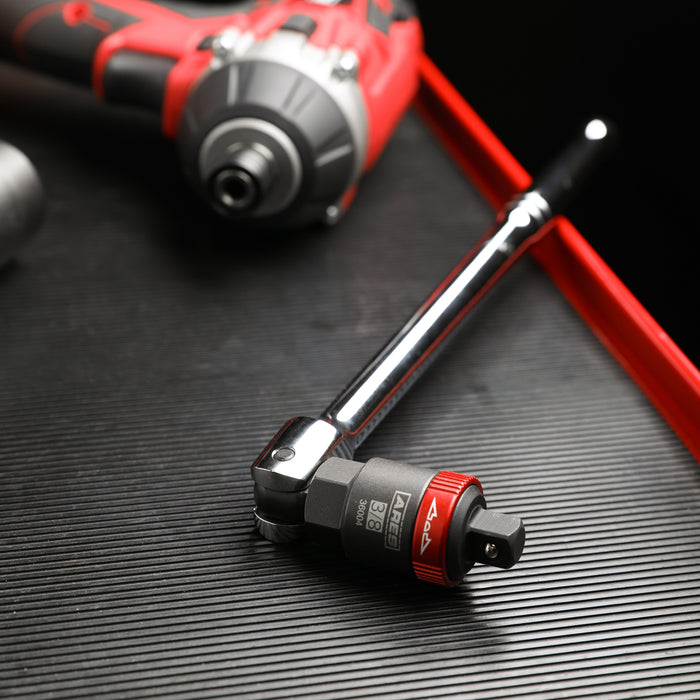 ARES 36004 - Adaptador de barra rompedora con trinquete de accionamiento de 3/8 de pulgada