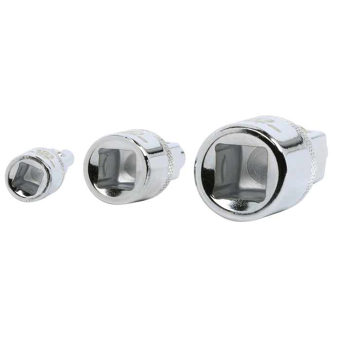 3-Piece Magnet Socket Extension Adapter Set