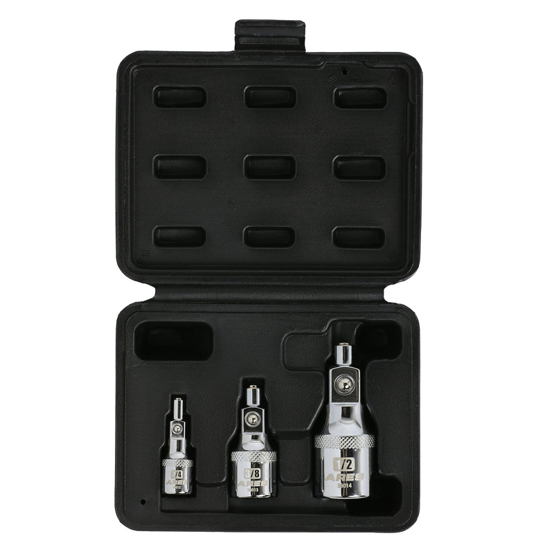3-Piece Magnet Socket Extension Adapter Set