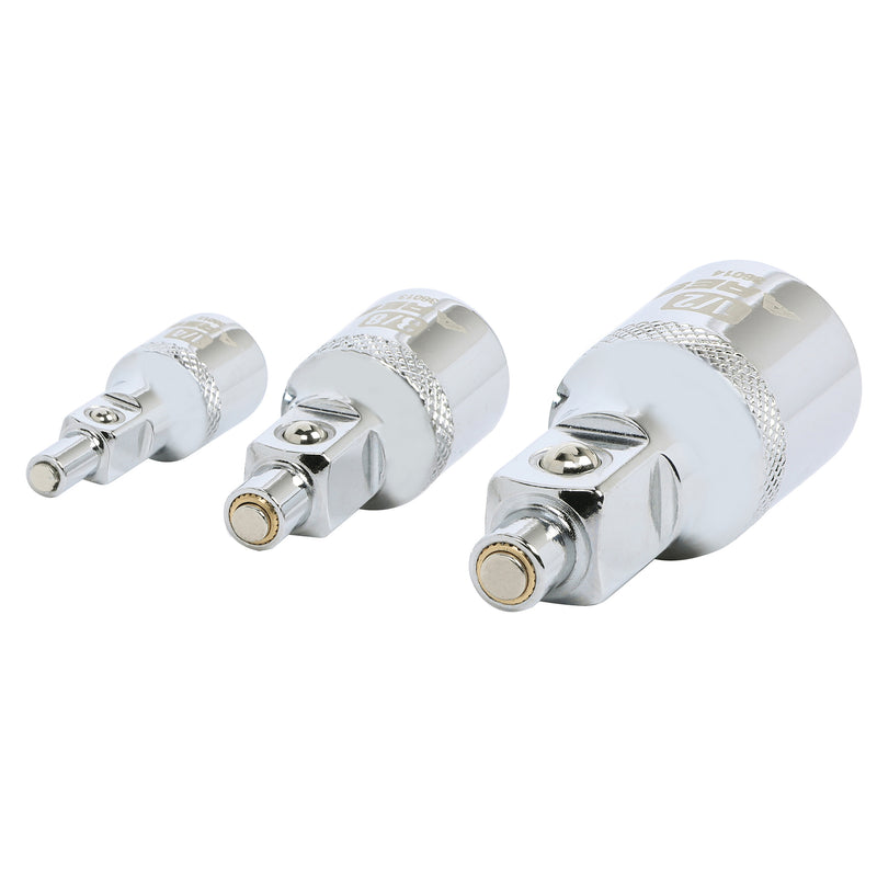 3-Piece Magnet Socket Extension Adapter Set – ARES Tool, MJD Industries ...
