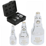 3-Piece Magnet Socket Extension Adapter Set