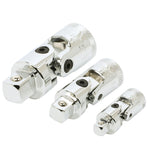 3-Piece Spring Loaded Universal Joint Set