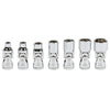 7-Piece 1/4-Inch Drive SAE Universal Flex Socket Set