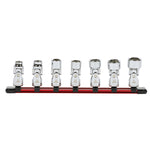 7-Piece 3/8-Inch Drive SAE Universal Flex Socket Set