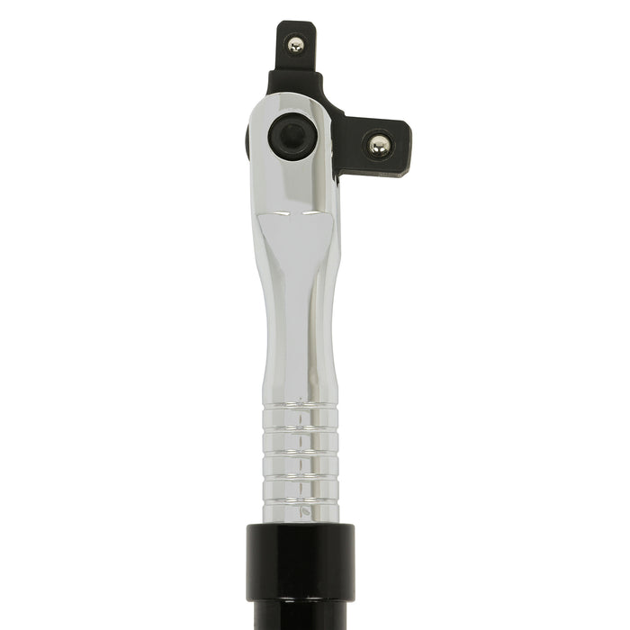 ARES 40006 - 3/8-Inch Drive & 1/2-Inch Drive Dual Head Extendable Black Breaker Bar