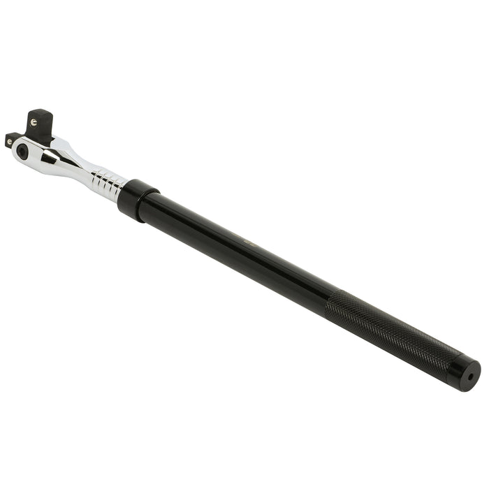 3/8-Inch Drive & 1/2-Inch Drive Dual Head Extendable Black Breaker Bar