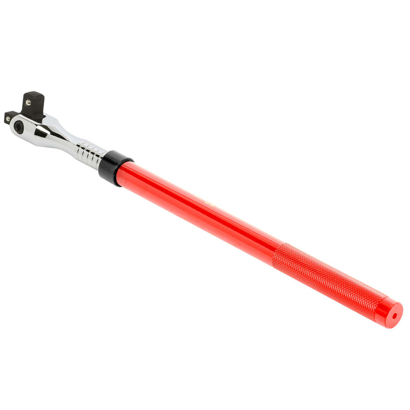 3/8-Inch Drive & 1/2-Inch Drive Dual Head Extendable Red Breaker Bar