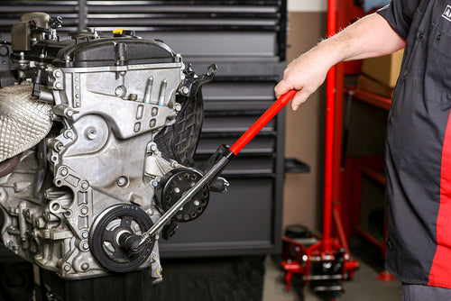 1/2-Inch Drive Extendable Red Breaker Bar
