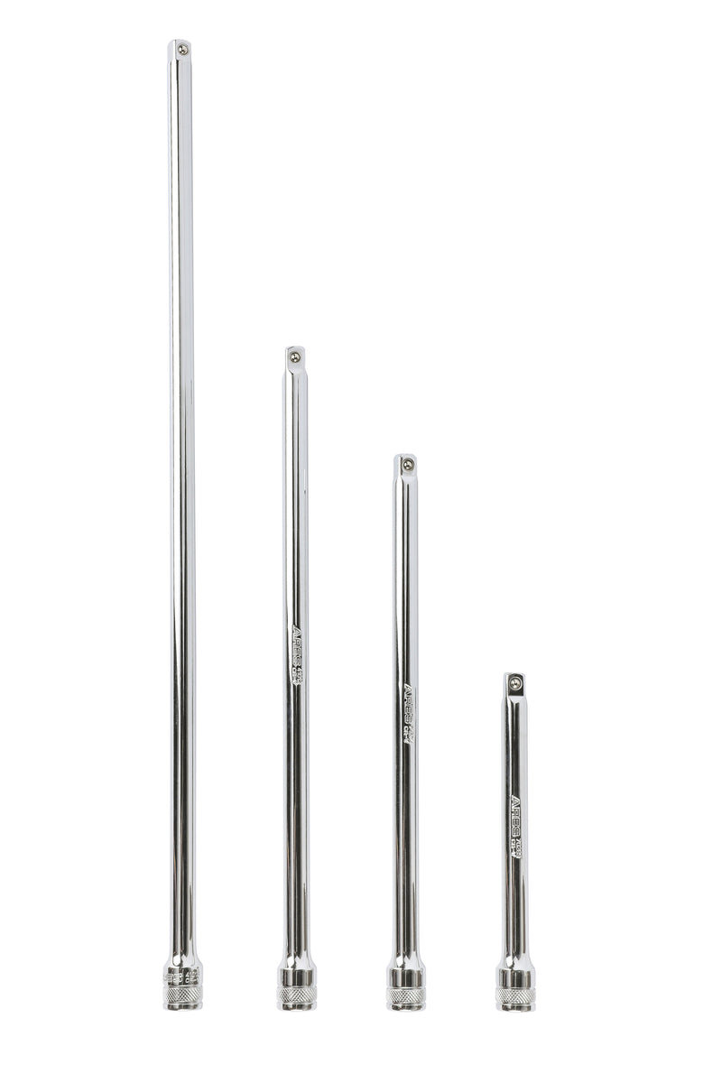 4-Piece 3/8-Inch Drive Extra Long Socket Extension Set