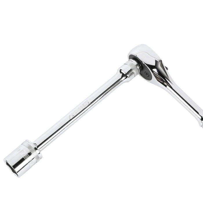 ARES 41009 - Juego de extensión de dados extra largos de 4 piezas con impulsión de 3/8 de pulgada