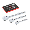 3-Piece 90-Tooth Full Polish Ratchet Set