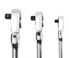 3-Piece 72-Tooth Quick Release Flex Head Ratchet Set