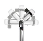 3-Piece 72-Tooth Quick Release Flex Head Ratchet Set