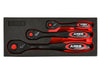 3-Piece 72-Tooth Composite Ratchet Set