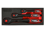 3-Piece 72-Tooth Composite Ratchet Set