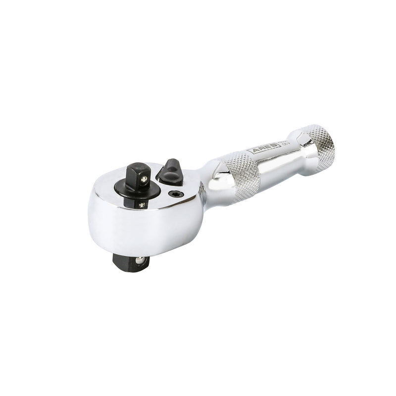 3/8-Inch x 1/4-Inch Drive 72-Tooth Stubby Ratchet