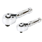 2-Piece 72-Tooth Stubby Ratchet Set