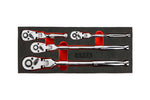 4-Piece 72-Tooth Flex Head Ratchet Set