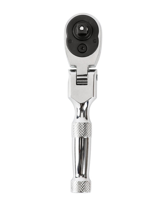 ARES 42043 - Flex Head Stubby Ratchet - 1/4-Inch Drive 72-Tooth