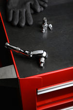 3/8-Inch Drive 72-Tooth Flex Head Stubby Ratchet