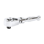 3/8-Inch Drive 72-Tooth Flex Head Stubby Ratchet