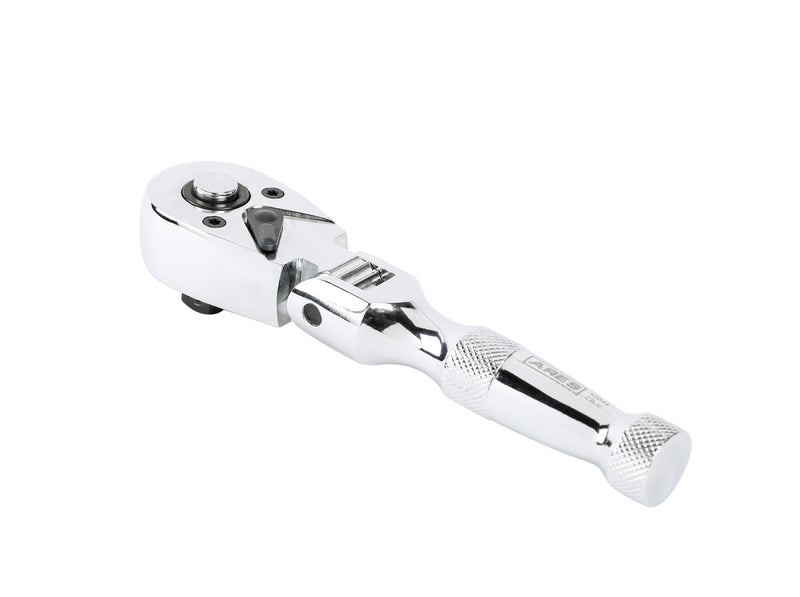 3/8-Inch Drive 72-Tooth Flex Head Stubby Ratchet