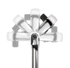 3/8-Inch Drive 72-Tooth Flex Head Stubby Ratchet